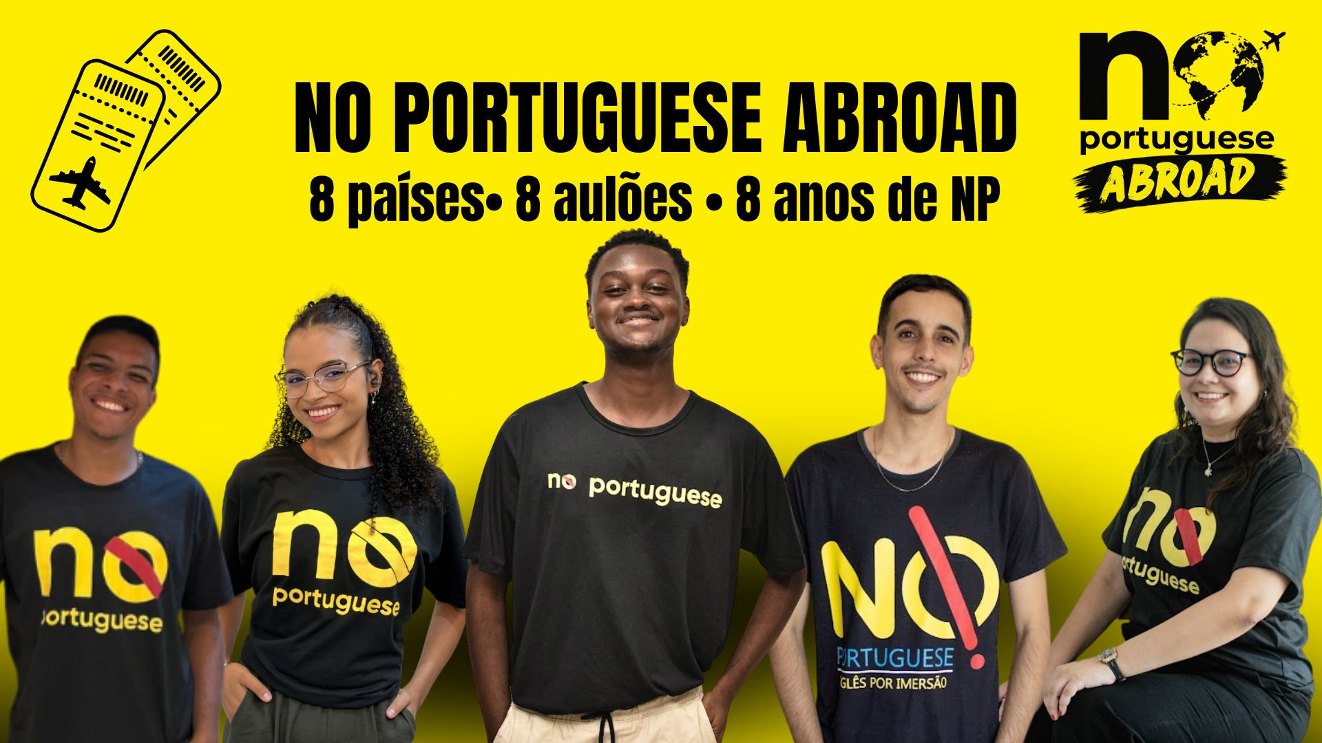 No Portuguese Abroad Capa
